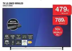Milar Lg - tv qned miniled qne072b66b oferta