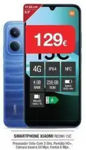 Milar Xiaomi - smartphone redmi 15c oferta