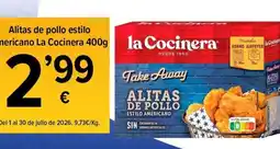 Cash Fresh La cocinera - alitas de pollo estilo americano oferta