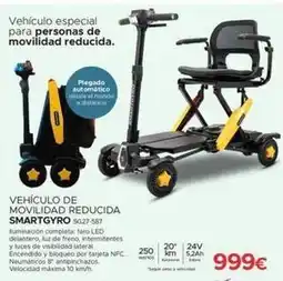 Milar Smartgyro - vehículo especial para personas de movilidad reducida oferta