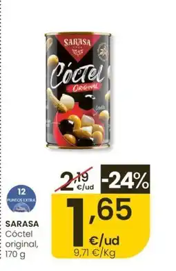 Eroski SARASA Cóctel original oferta