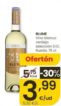 Eroski BLUME Vino blanco verdejo selección D.O. Rueda oferta
