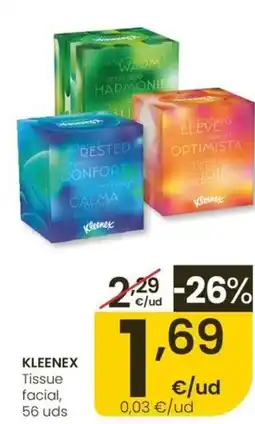 Eroski KLEENEX Tissue facial oferta
