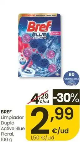 Eroski BREF Limpiador Duplo Active Blue Floral oferta