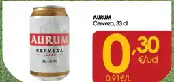 Eroski AURUM Cerveza oferta