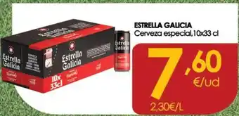 Eroski ESTRELLA GALICIA Cerveza especial oferta