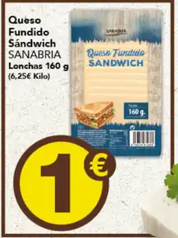 Gadis SANABRIA Queso Fundido Sándwich oferta