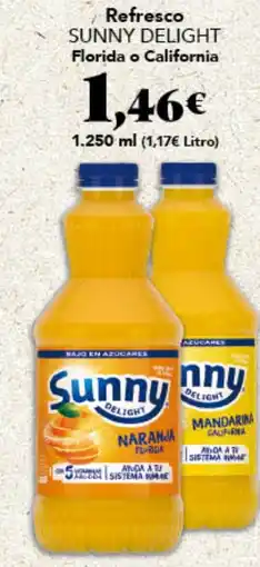 Gadis SUNNY DELIGHT Refresco Florida o California oferta