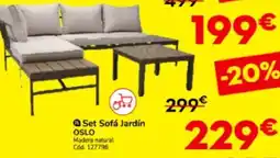 Conforama OSLO Set Sofá Jardín oferta