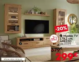 Conforama Mueble tv 179,2 cm. arezzo oferta