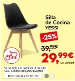 Conforama Silla de cocina yessi oferta