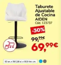 Conforama Taburete ajustable de cocina aiden oferta