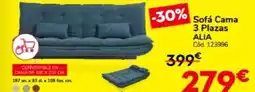 Conforama Sofá cama 3 plazas alia oferta