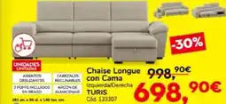 Conforama Chaise Longue Con Cama turis oferta
