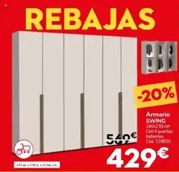 Conforama Armario swing oferta
