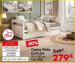 Conforama Duplex cama nido oferta