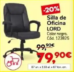 Conforama Silla de oficina lord oferta