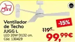 Conforama Ventilador de techo jugg L oferta