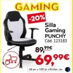 Conforama Silla gaming punchy oferta