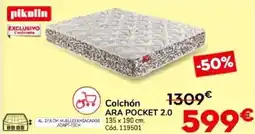 Conforama PIKOLIN Colchón ara pocket 2.0 oferta