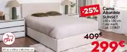 Conforama Cama abatible sunset oferta