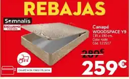 Conforama Canapé woodspace y9 oferta