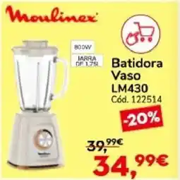 Conforama MOULINEX Batidora Vaso LM430 oferta