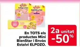 Carrefour Market ELPOZO En Tots els productes Mini BienStar i Envàs Estalvi oferta