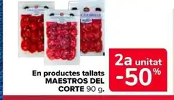 Carrefour Market MAESTROS DEL CORTE En productes tallats oferta