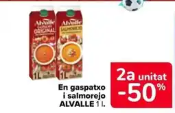 Carrefour Market ALVALLE En gaspatxo i salmorejo oferta