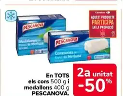 Carrefour Market PESCANOVA En tots els cors medallons oferta
