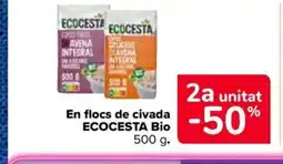 Carrefour Market ECOCESTA En flocs de civada Bio oferta