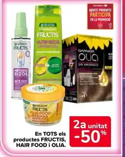 Carrefour Market En tots els productes fructis, hair food i olia oferta