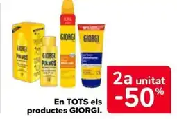 Carrefour Market GIORGI En tots els productes oferta
