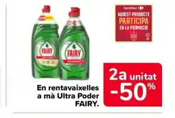 Carrefour Market FAIRY En rentavaixelles a mà Ultra Poder oferta