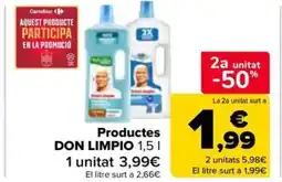Carrefour Market DON LIMPIO Productes oferta