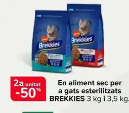 Carrefour Market BREKKIES En aliment sec per a gats esterilitzats oferta