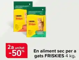 Carrefour Market FRISKIES En aliment sec per a gats oferta