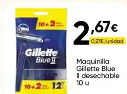 FROIZ GILLETTE BLUE II Maquinilla desechable oferta