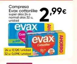 FROIZ EVAX Compresa cottonlike oferta