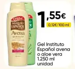 FROIZ INSTITUTO ESPAÑOL Gel Instituto o aloe vera oferta