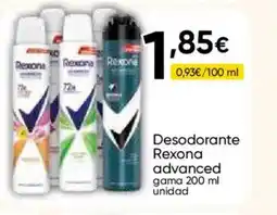 FROIZ REXONA Desodorante advanced oferta
