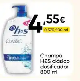 FROIZ H&S Champú clásico dosificador oferta