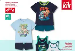 KIK Pijama para niños oferta