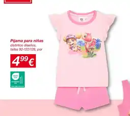 KIK Pijama para niñas oferta
