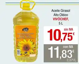 mycash profesional VIVÓCHEF Aceite Girasol Alto Oléico oferta