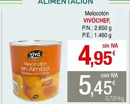 mycash profesional VIVÓCHEF Melocotón oferta