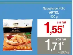 mycash profesional ARTIQ Nuggets de Pollo oferta
