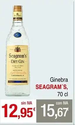 mycash profesional SEAGRAM'S Ginebra oferta