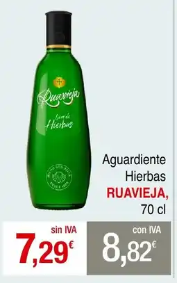 mycash profesional RUAVIEJA Aguardiente Hierbas oferta